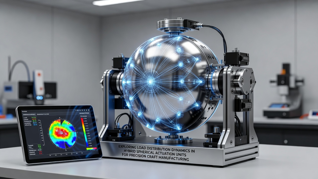 Exploring Load Distribution Dynamics in Hybrid Spherical Actuation Units for Precision Craft Manufacturing