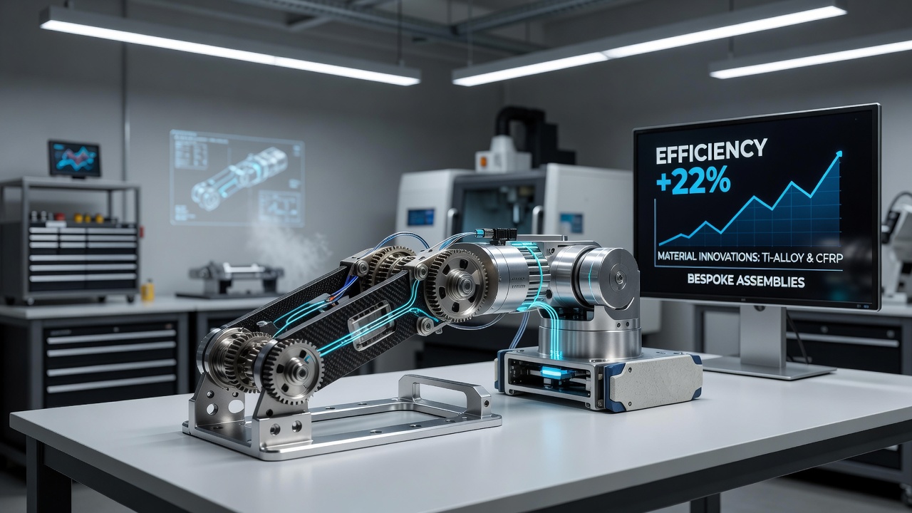 Material Innovations Driving Efficiency Gains in Bespoke Mechanical Assemblies