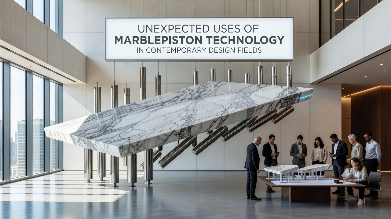 Unexpected Applications of Marblepiston Technology Across Modern Design Disciplines